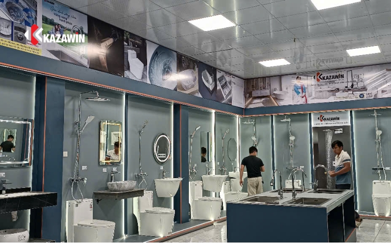 Showroom thiết bị vệ sinh đẹp 2