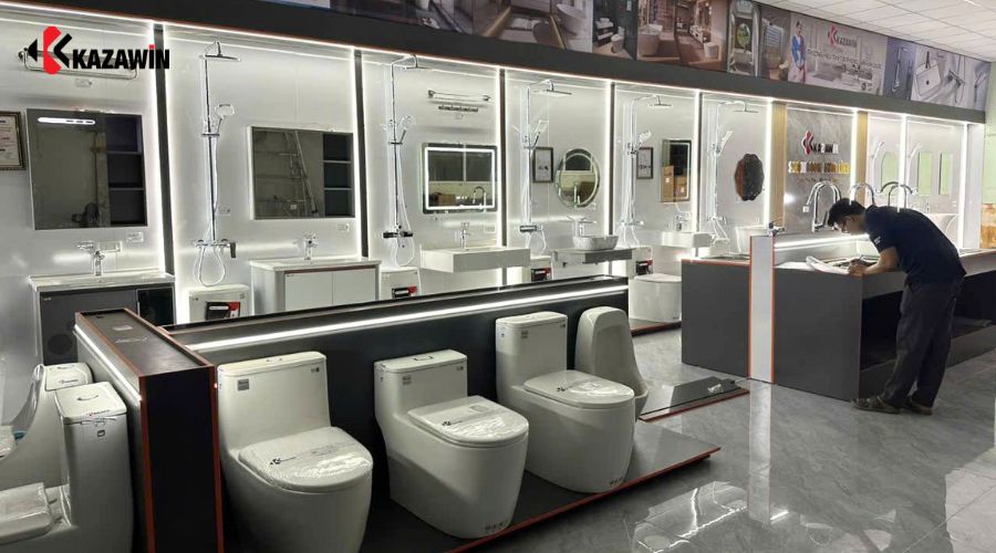 Tiêu chí đánh giá thiết kế showroom thiết bị vệ sinh