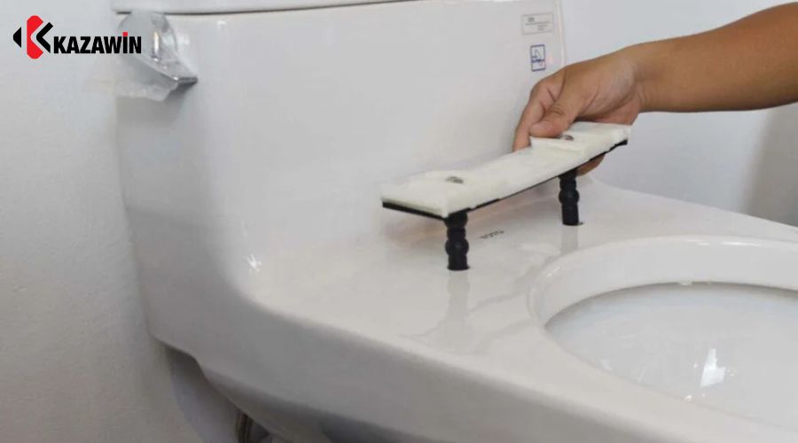 cách thay nắp bồn cầu