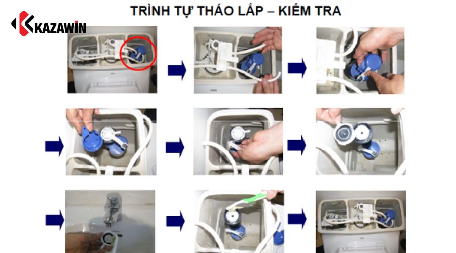  Nguyên Nhân Gây Ra Bồn Cầu Không Tự Bơm Nước