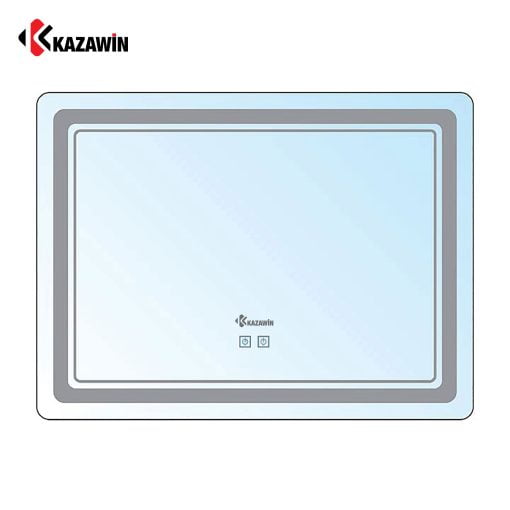 GƯƠNG NHÀ TẮM HÌNH TRÒN LƯỢN TRƠN KAZAWIN KGT 010 - PHÔI BỈ