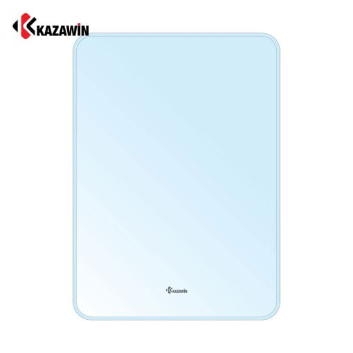 GƯƠNG NHÀ TẮM HÌNH TRÒN LƯỢN TRƠN KAZAWIN KGT 010 - PHÔI BỈ