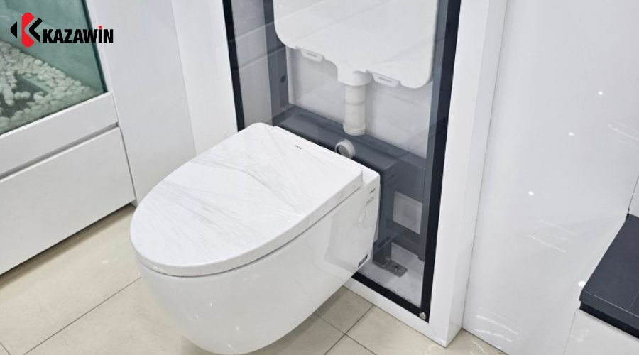 kích thước bồn cầu treo tường