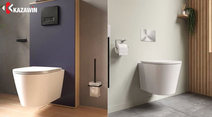Tiêu chuẩn lắp đặt bồn cầu treo tường
