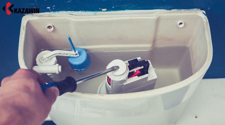 cách sửa bồn cầu không bơm nước