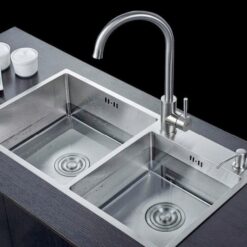 Chậu Rửa Bát 2 Hố lệch bóng mờ KCRB 7843L