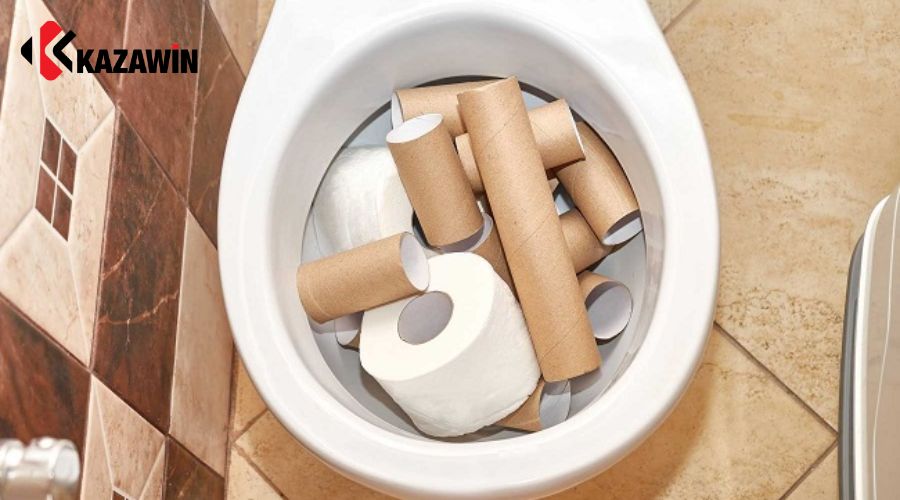bồn cầu không xả được nước​