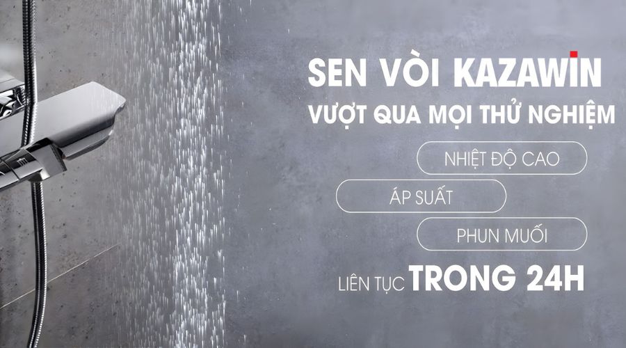 Thương hiệu thiết bị vệ sinh Kazawin