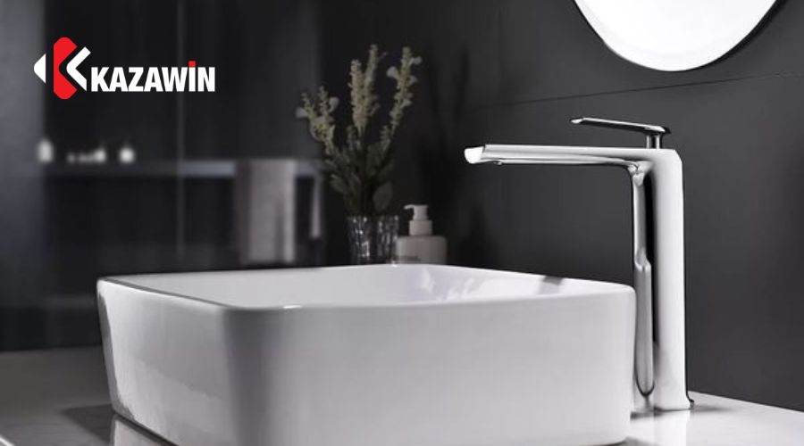 vòi lavabo inox 304 và đồng mạ crom