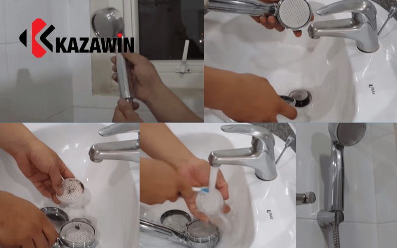 Cách phòng ngừa sen tắm bị tắc