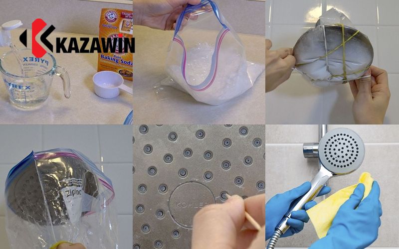 Cách xử lý sen tắm bị tắc