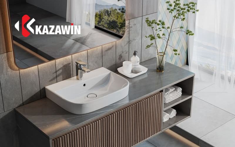 Chậu rửa mặt lavabo cho nhà vệ sinh nhỏ