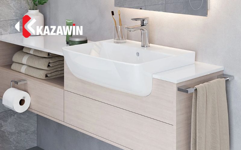 Chậu lavabo bán âm là gì