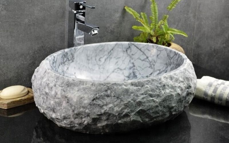 Chậu lavabo đá