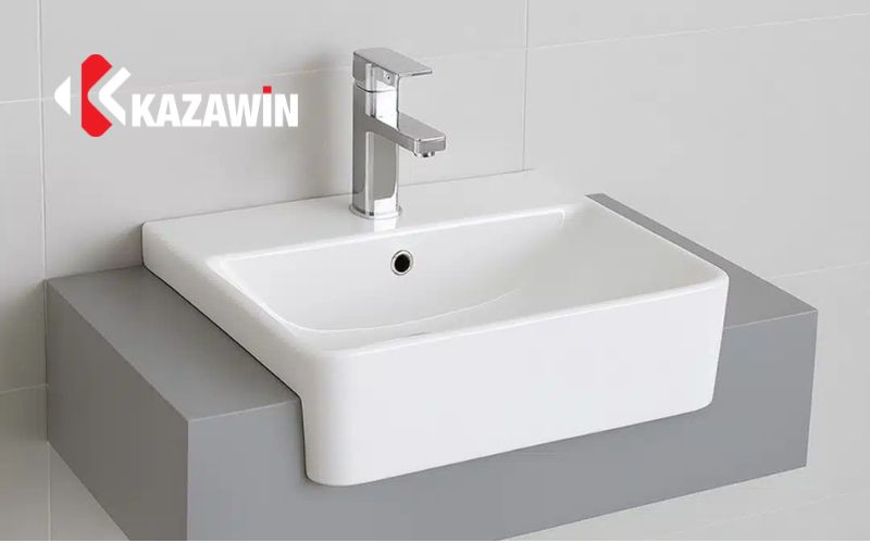 Chậu lavabo bán âm Chậu lavabo bán âm