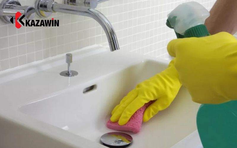 Phương pháp vệ sinh chậu lavabo nâng cao
