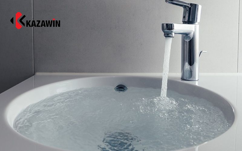 Chậu rửa mặt lavabo bị tắc
