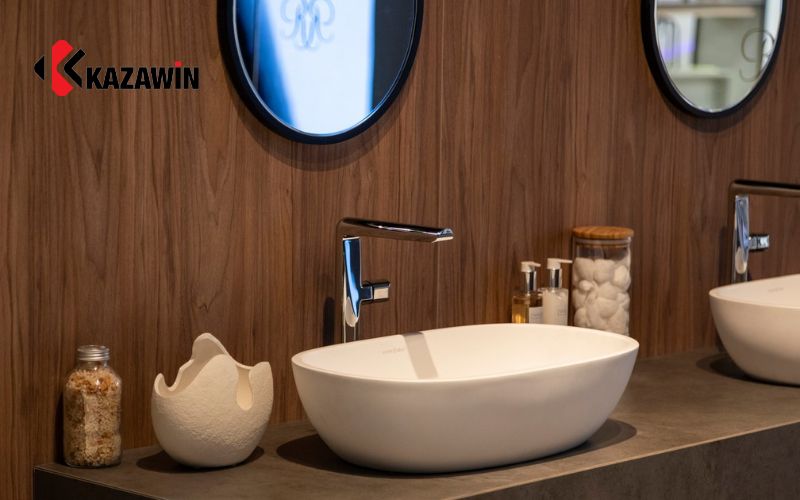 Kích thước lavabo phù hợp không gian
