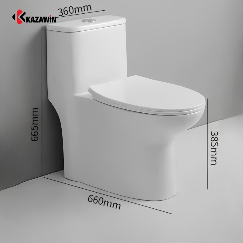 Bồn cầu 1 khối đặt nền KBC 2210 Bồn cầu 1 khối đặt nền KBC 2210