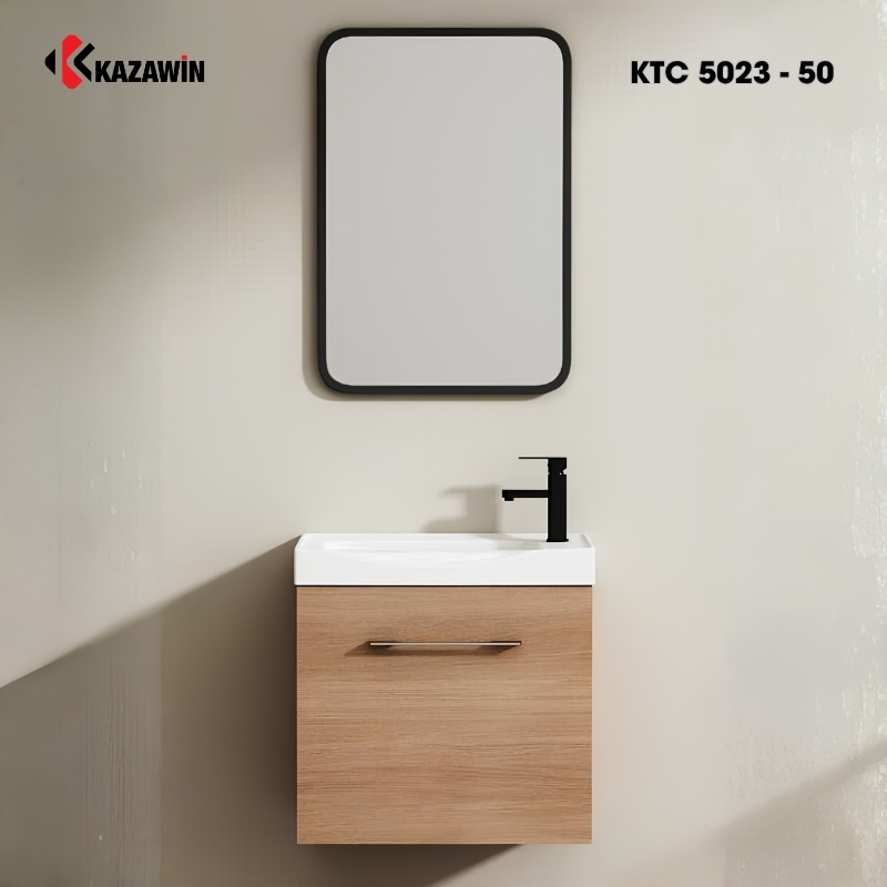 Bộ tủ chậu lavabo KTC 5023 - 50 Bộ tủ chậu lavabo KTC 5023 - 50