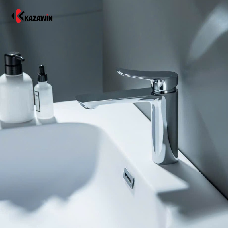 Vòi lavabo nóng lạnh KV 8801 Vòi lavabo nóng lạnh KV 8801
