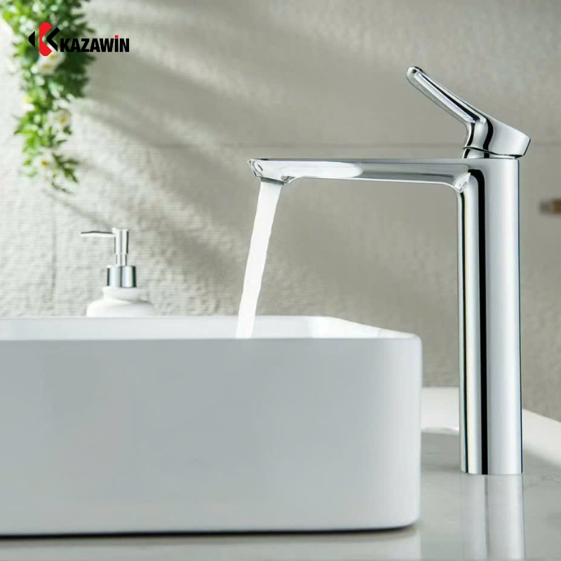 Vòi lavabo nóng lạnh KV 8801A Vòi lavabo nóng lạnh KV 8801A